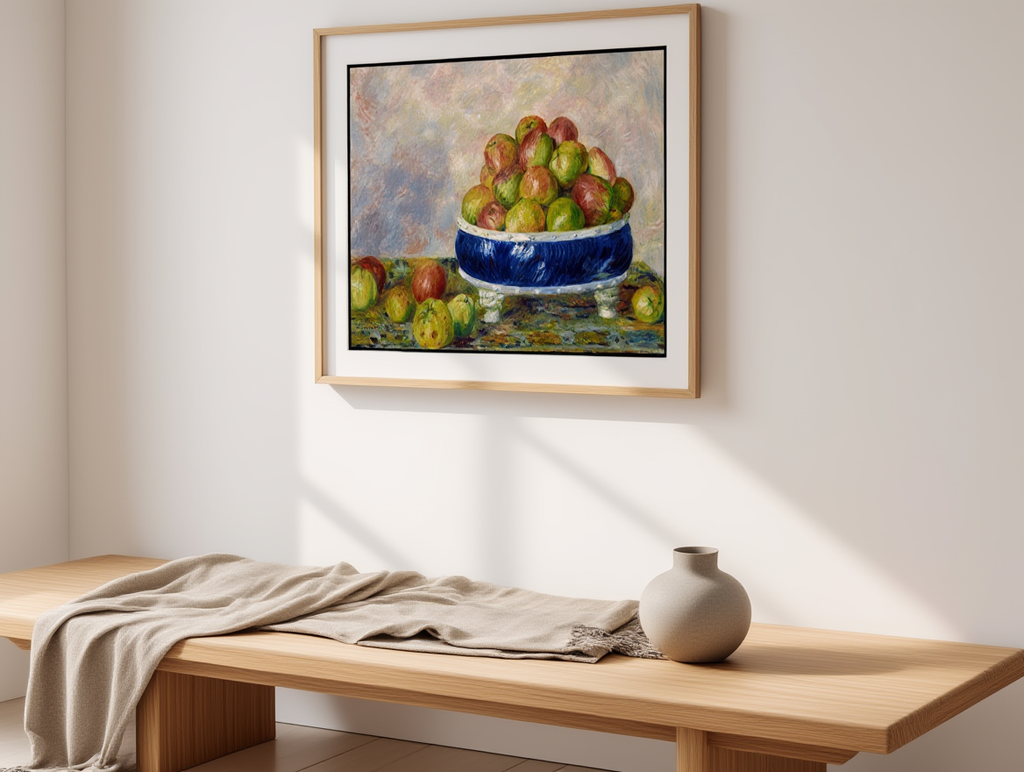 Auguste Renoir - Apples in a Dish