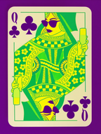 Aces and Queens Cards – Set of 4 Prints - Hakyarts