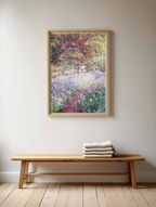 Irises in Monet’s Garden – Claude Monet Poster | Impressionist Floral Art Print