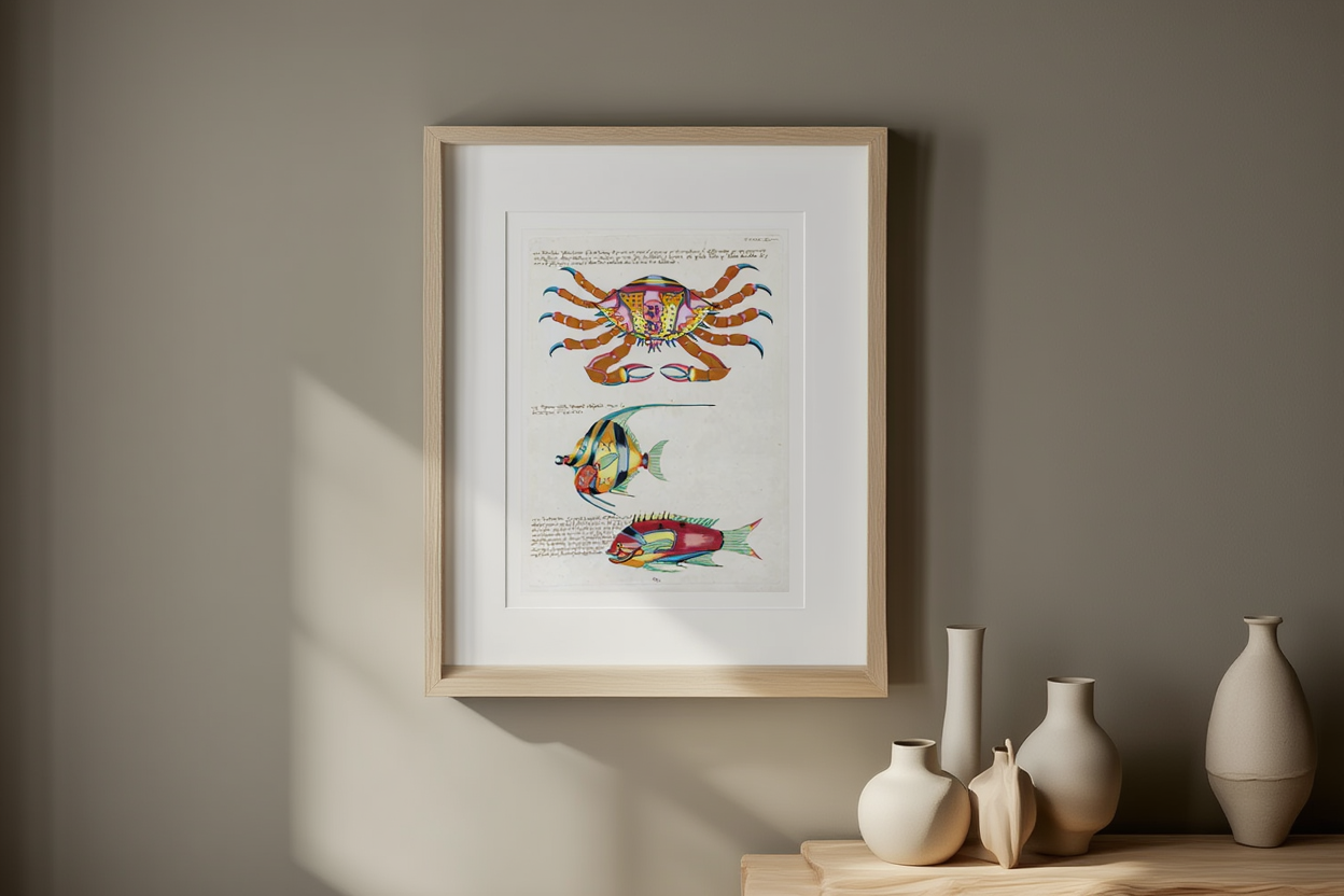 Louis Renard - Poissons Plate 84 Poster