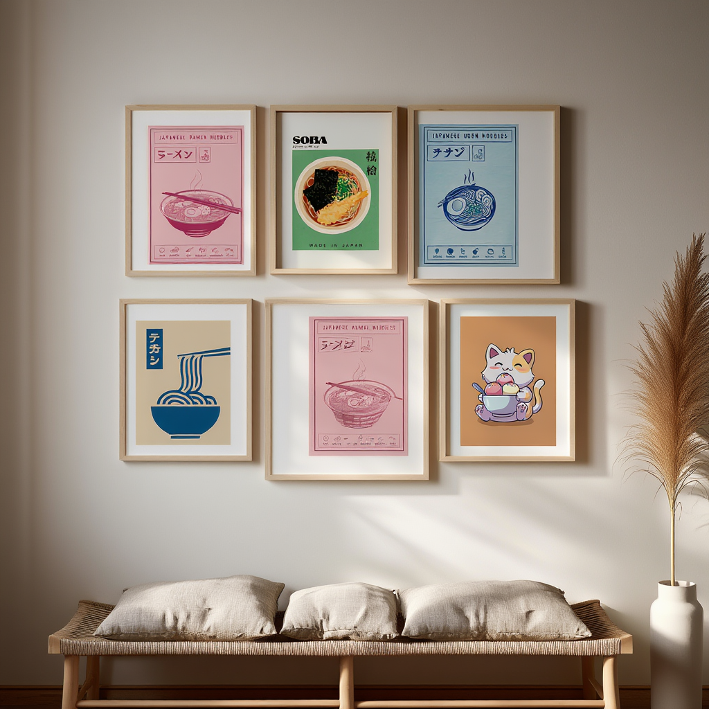 Japanese 5 Prints – Blend & Match Collection