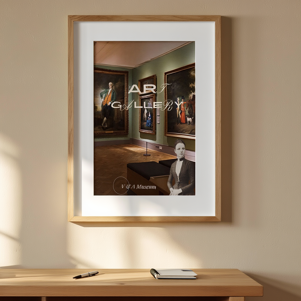 Vintage V&A Art Gallery Poster – Museum Print
