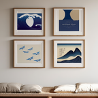 Kamisaka Sekka – Timeless Elegance | 4 Prints Mix & Match - Hakyarts