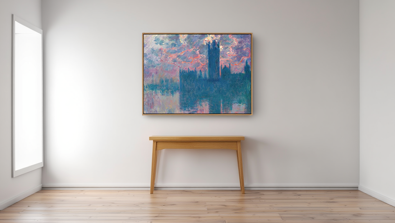 Claude Monet – Houses of Parliament, Sunset - Iconic Impressionist Art Print