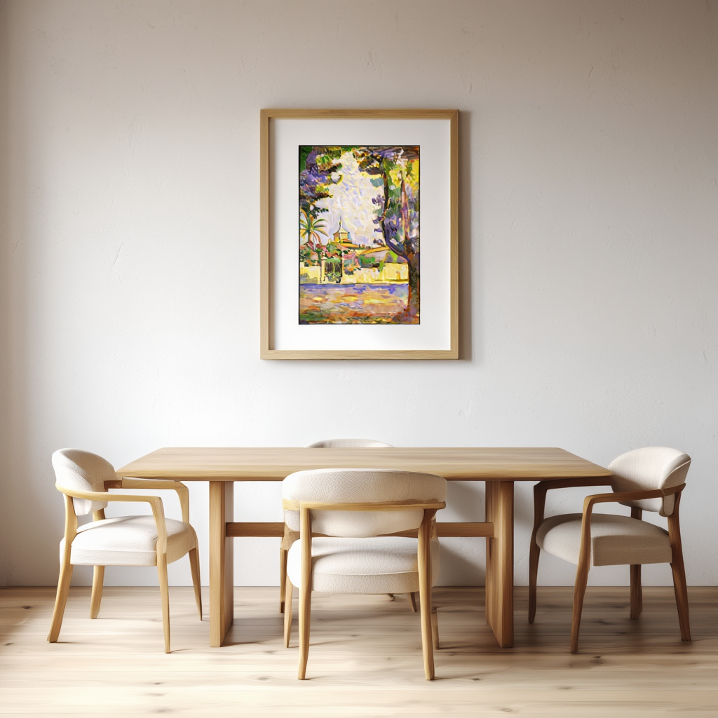 Henri Matisse – Place des Lices, St. Tropez - Impressionist Coastal Art Print