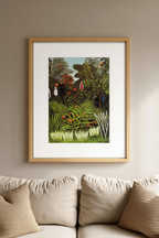 Henri Rousseau - Exotic Landscape - Hakyarts