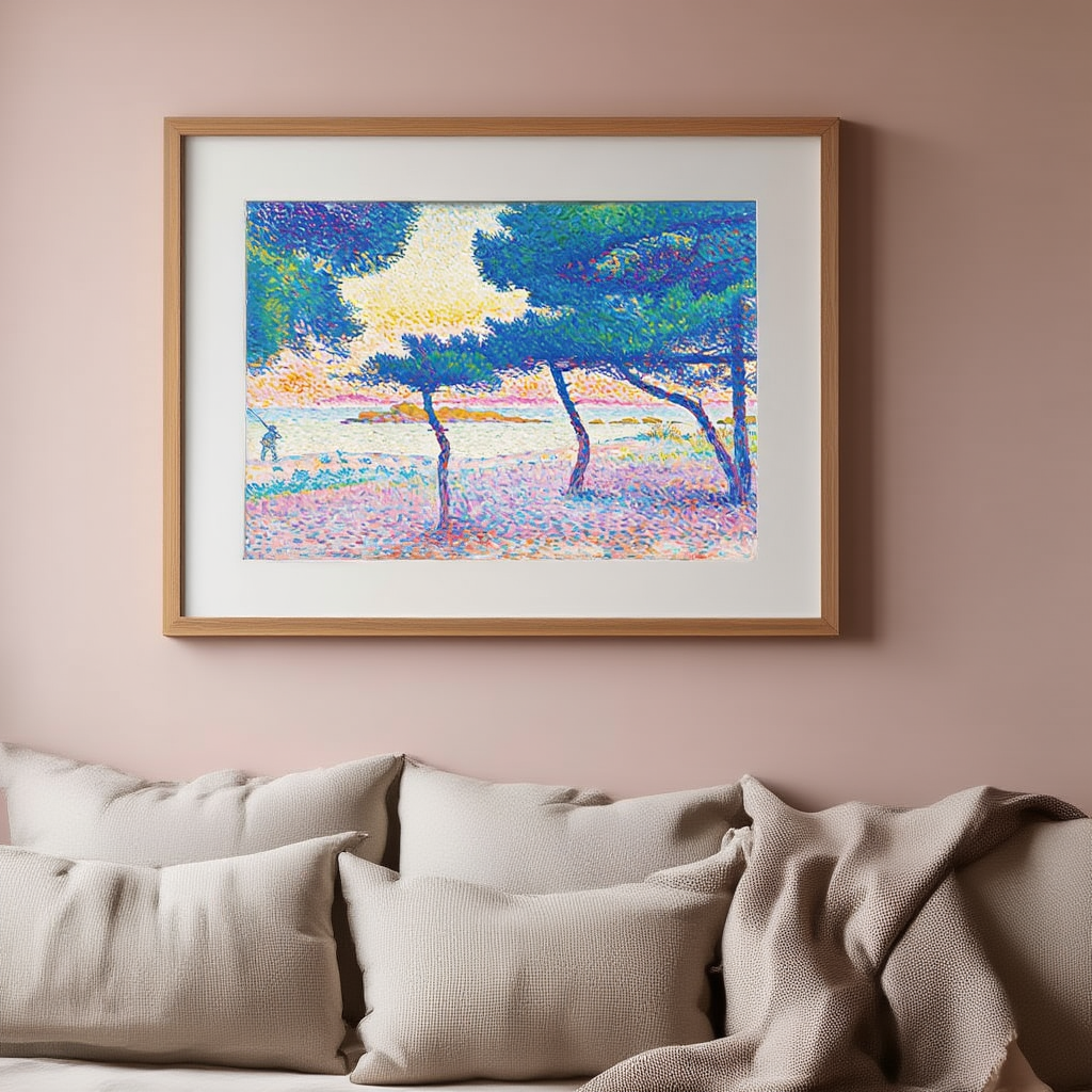 Henri-Edmond Cross - La Plage De Saint-Clair