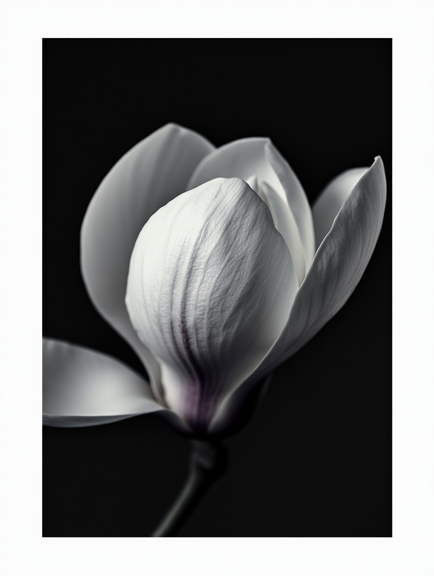 Golden Garden – Modern Botanical Print