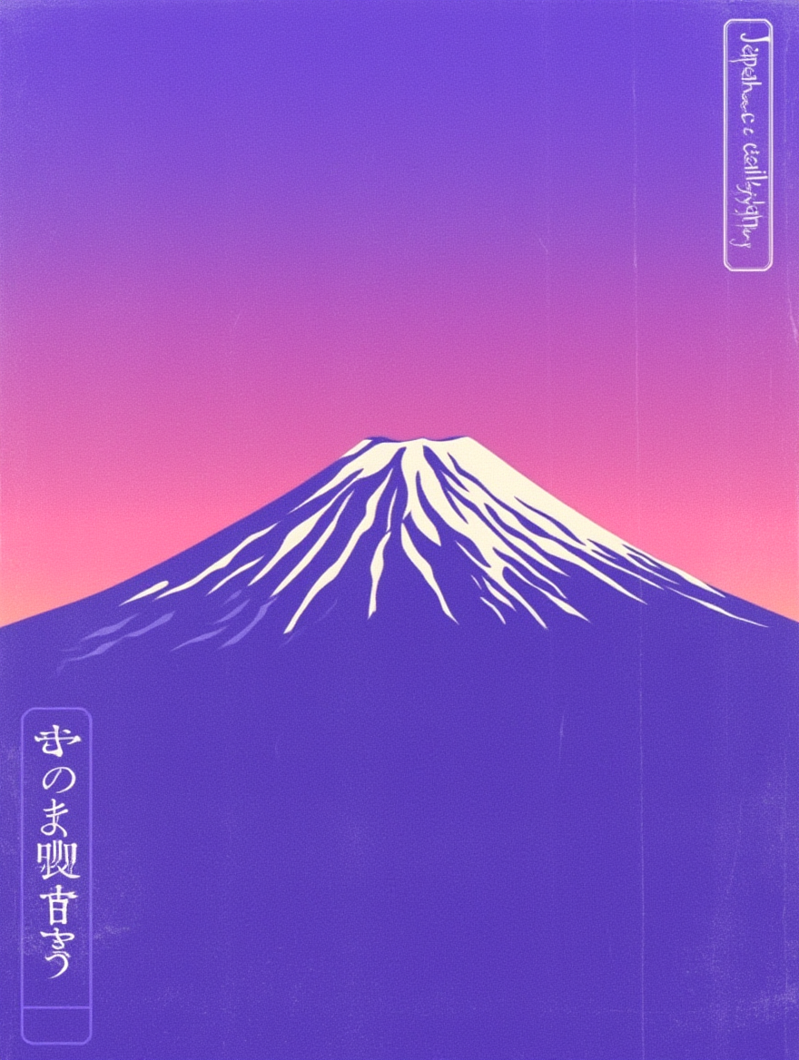 Set of 6 Japanese Wall Art Prints – Ramen, Cats, Mount Fuji & Koi Minimalist Artwork Collection