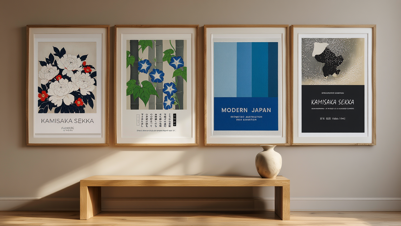 Kamisaka Sekka – Seasons & Elegance | 4 Prints Mix & Match