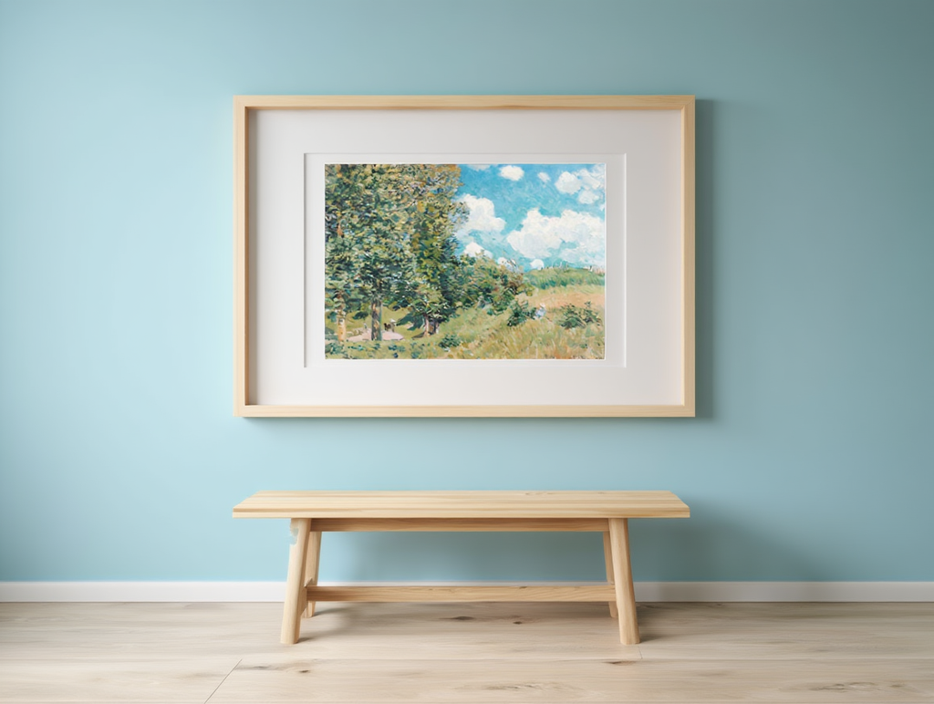 Alfred Sisley - The Road from Versailles to Saint-Germain