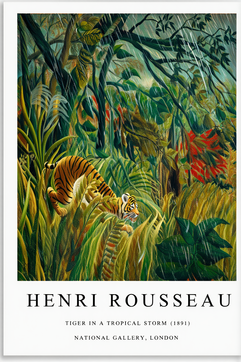 Paradise Found – Mix & Match Henri Rousseau Prints