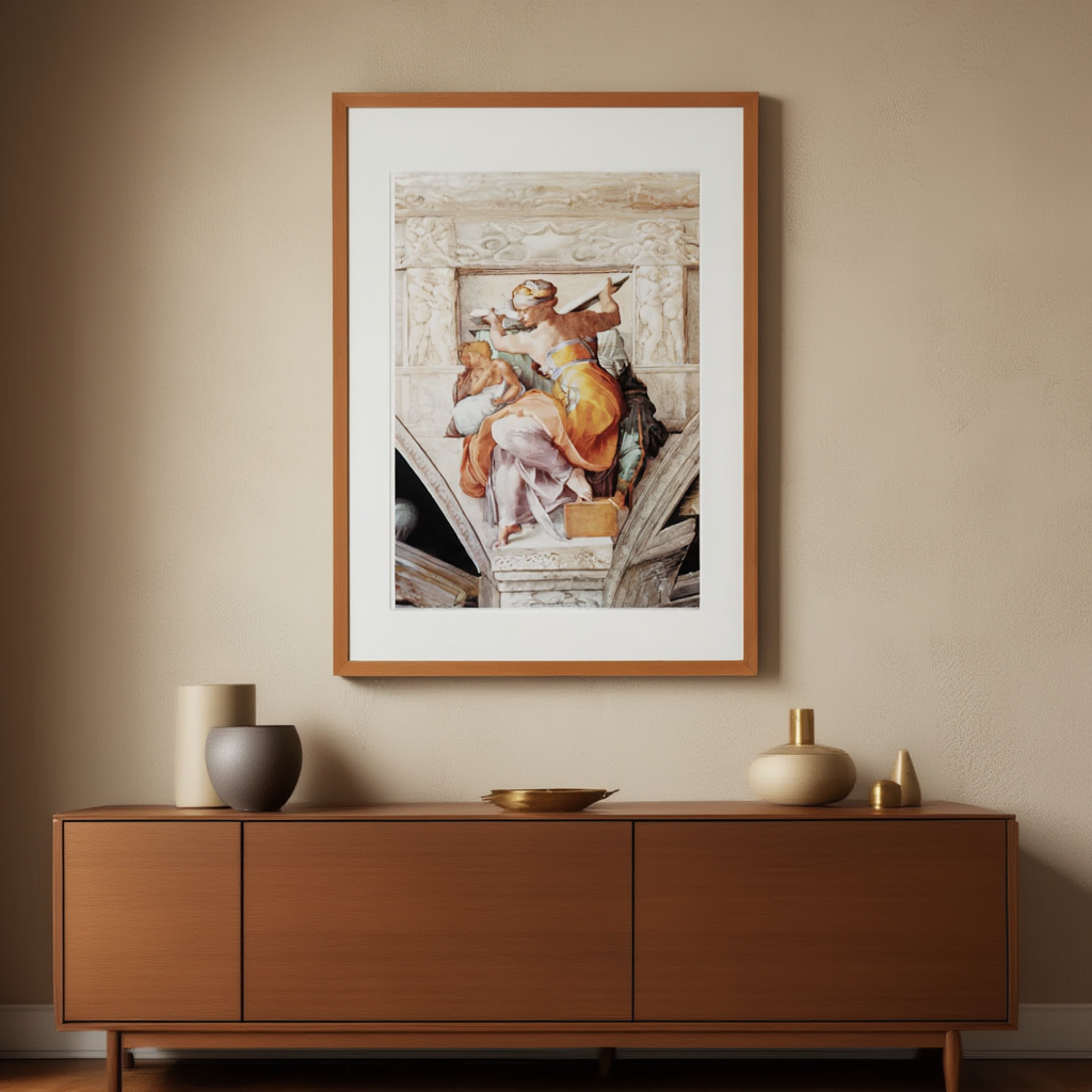 Libyan Sibyl by Michelangelo