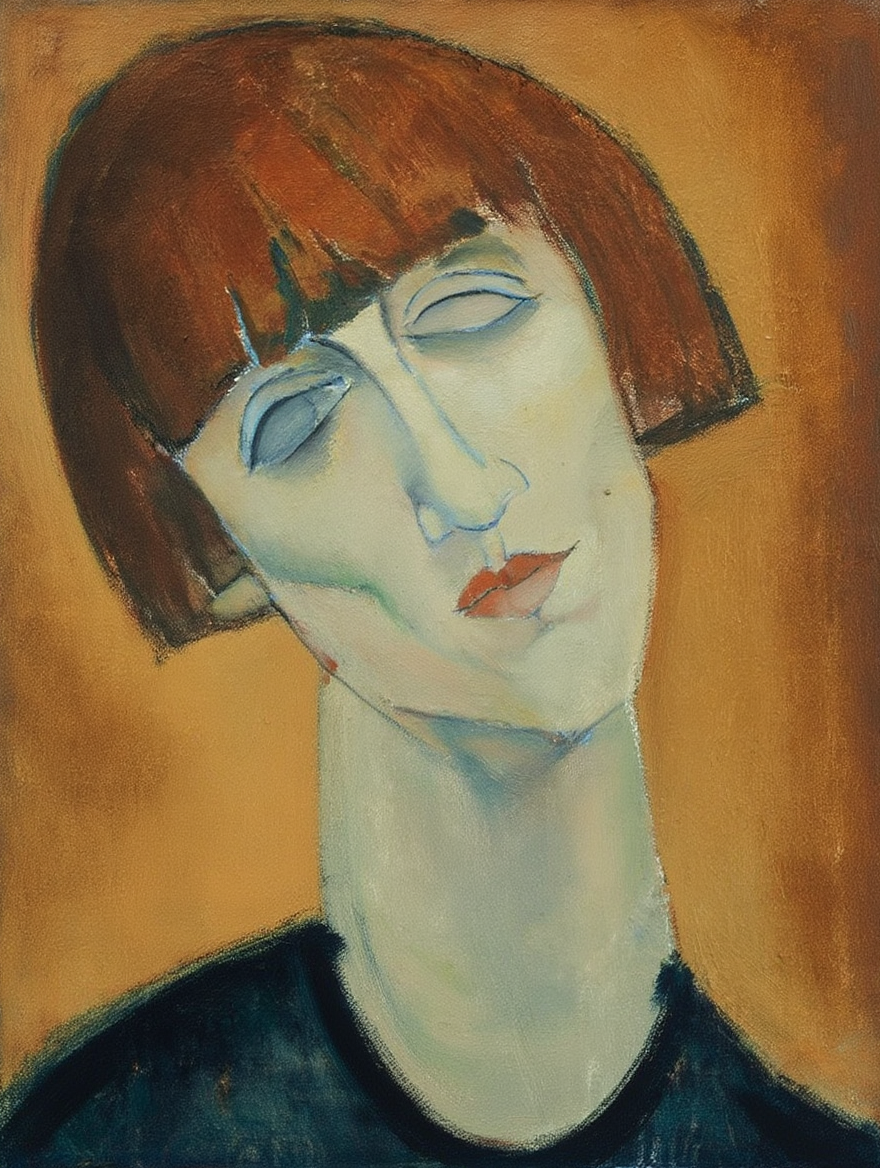 Modigliani Timeless Gaze – Mix & Match Fine Art Print