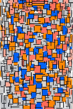 Composizione by Piet Mondrian (1916) – Early Abstract Modern Art Print