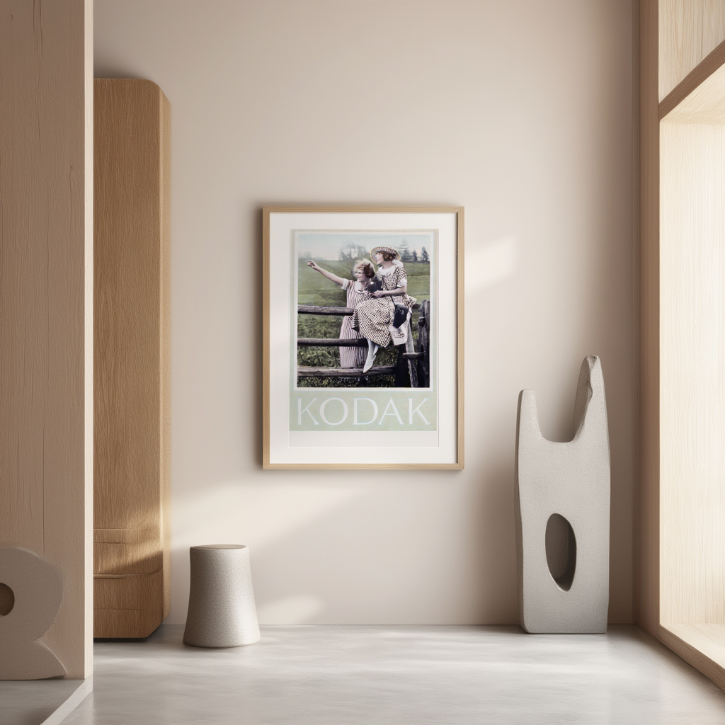 Kodak – Vintage Advertising Poster (1930) | Classic Art Print