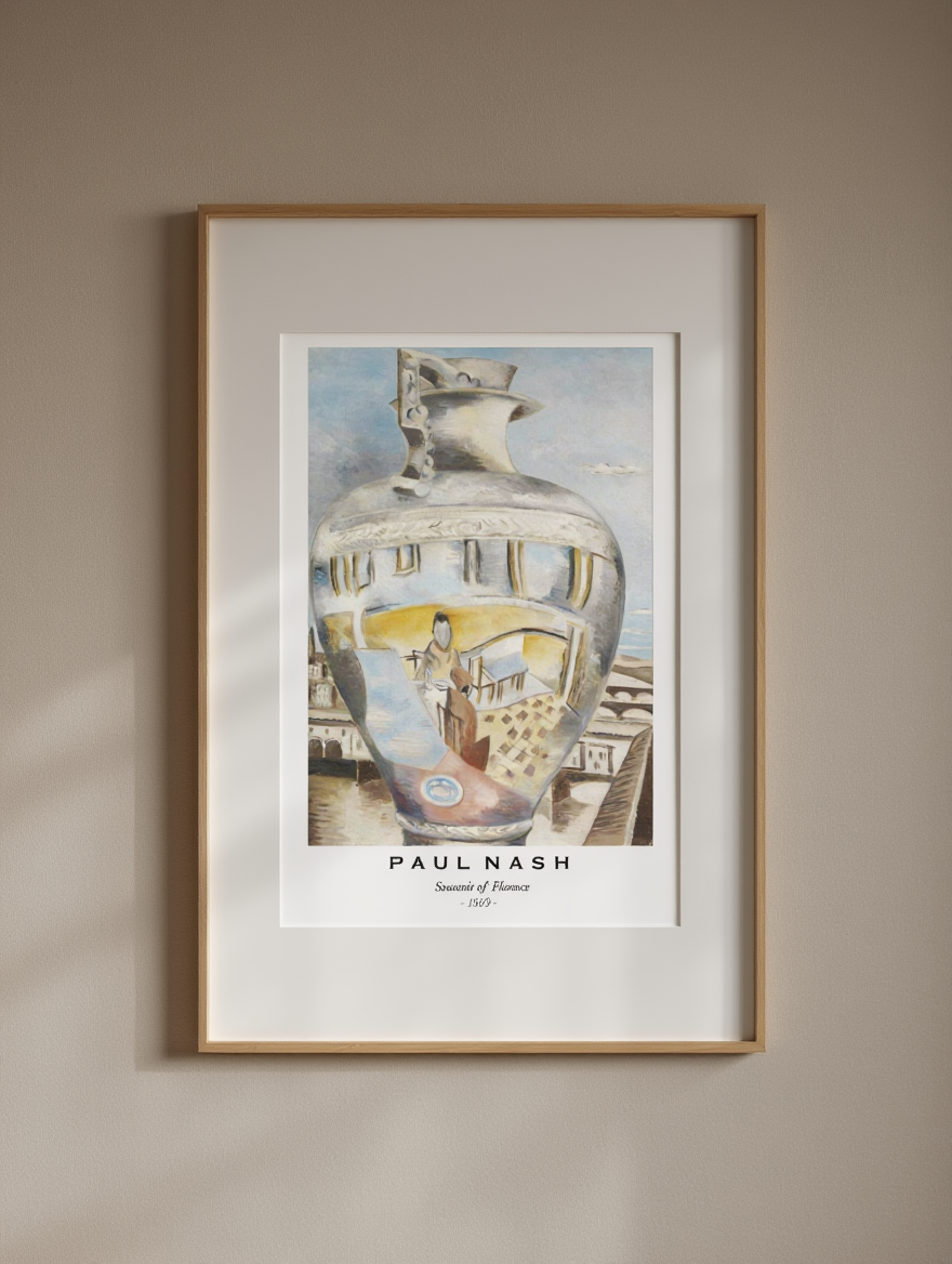 Paul Nash – Souvenir of Florence – Iconic Modernist Art Print