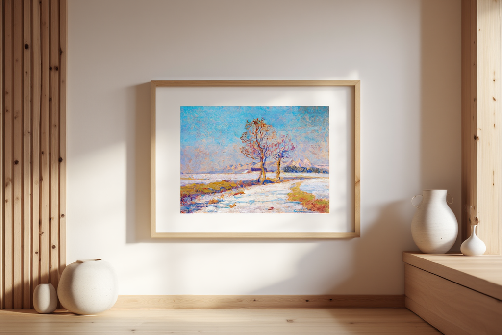 Winter Landscape under the Tatras