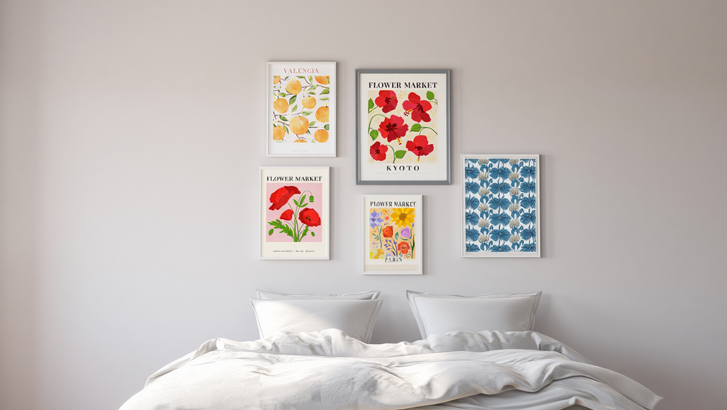Market Blooms: 5 Colorful Flower Prints to Brighten Your Walls
