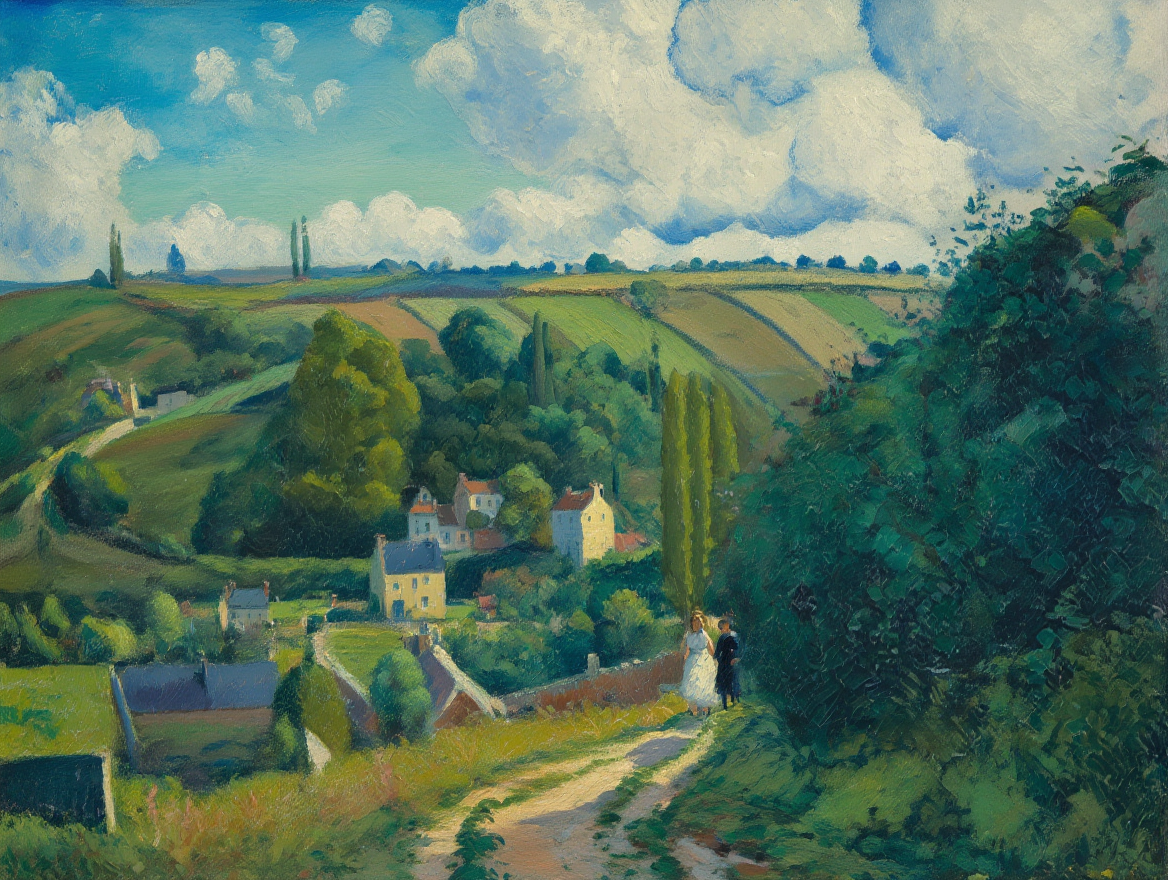 Camille Pissarro - Jalais Hill, Pontoise