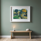 La Bergère Bretonne – Paul Gauguin Poster | Post-Impressionist Figure & Rural Art Print - Hakyarts