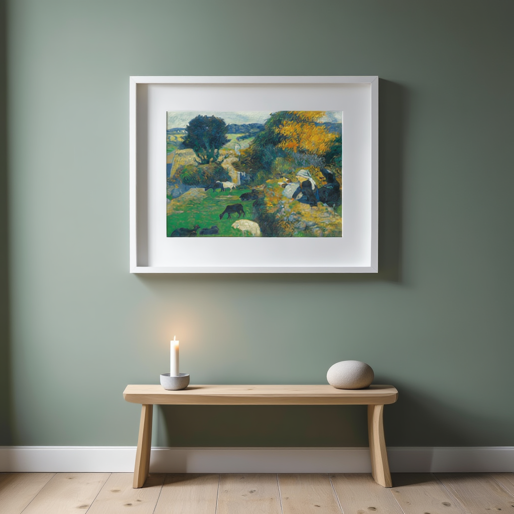 Paul Gauguin - La Bergère Bretonne