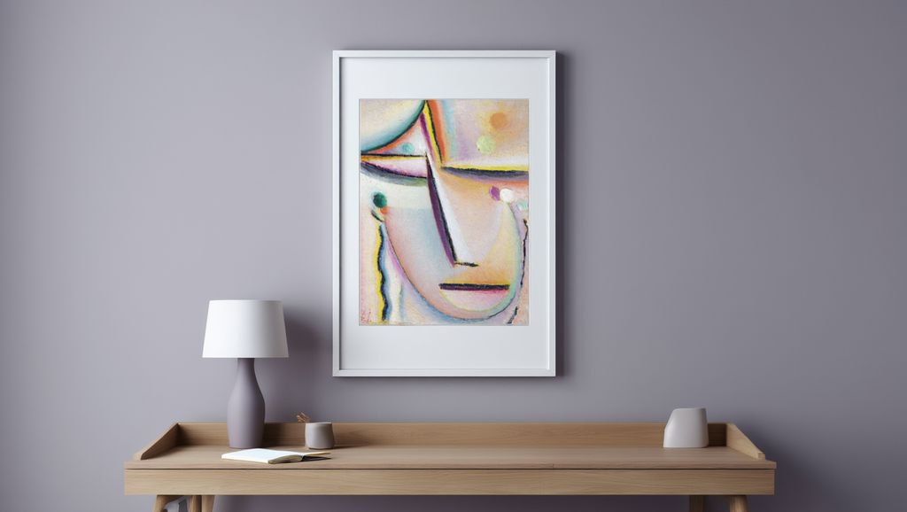 Alexej von Jawlensky - Abstract Head Mediation The Prayer Poster