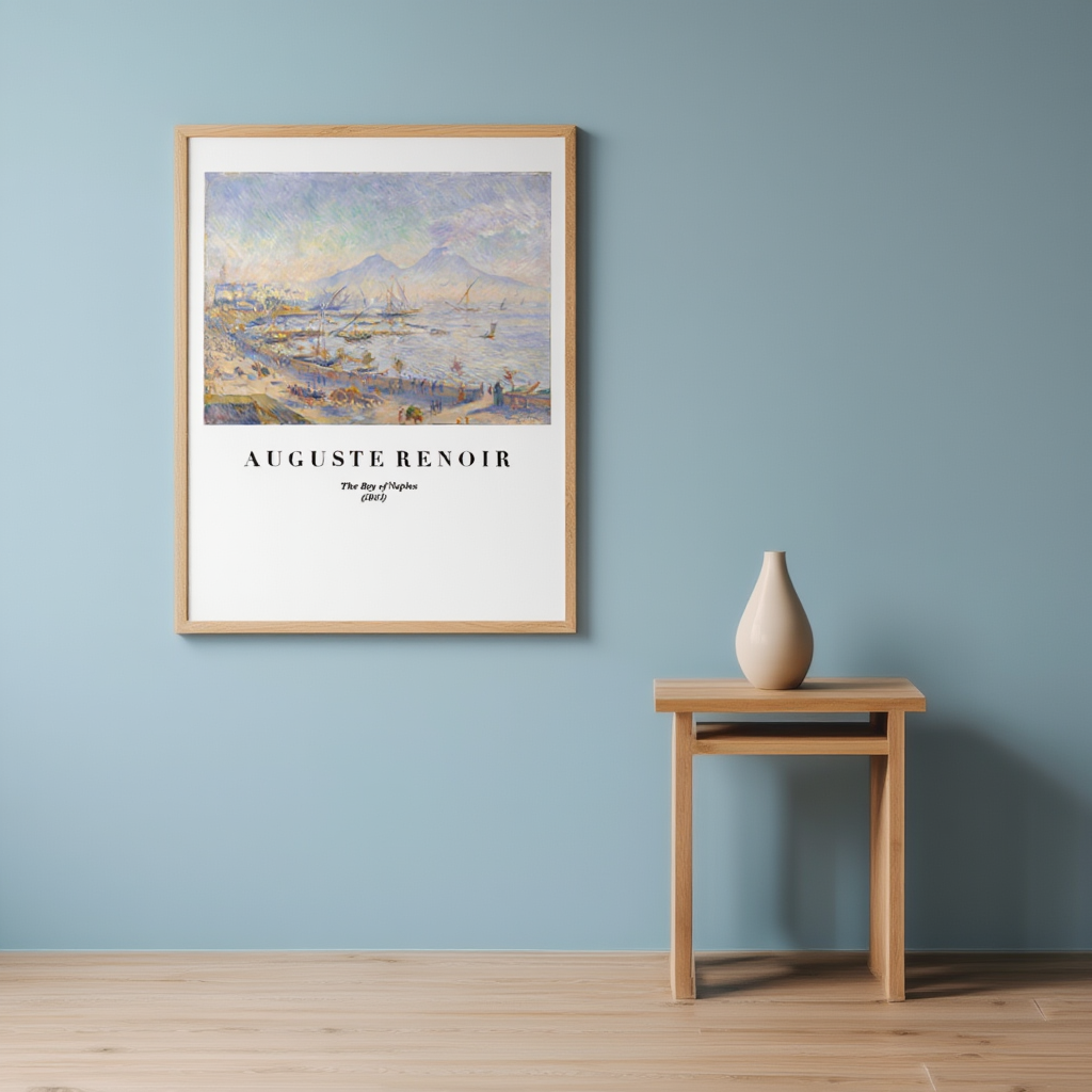 Auguste Renoir - The Bay of Naples Poster