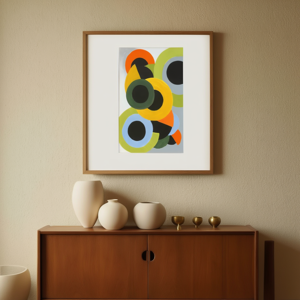 Disks – Robert Delaunay, 1930–1933 – Vintage Modernist Art Print