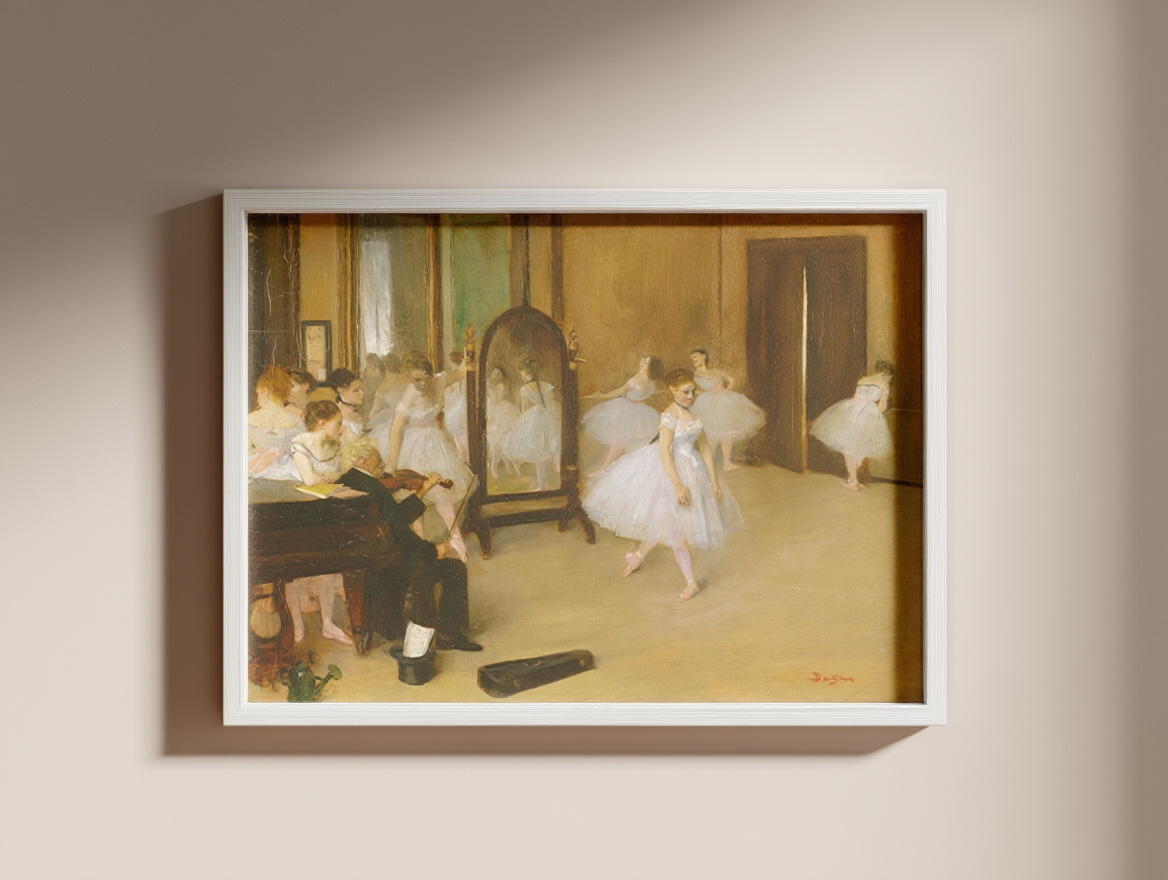 Edgar Degas - Chasse de Danse