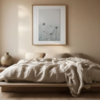 Make A Wish Floral Poster – Vintage Botanical Wall Art Print - Hakyarts