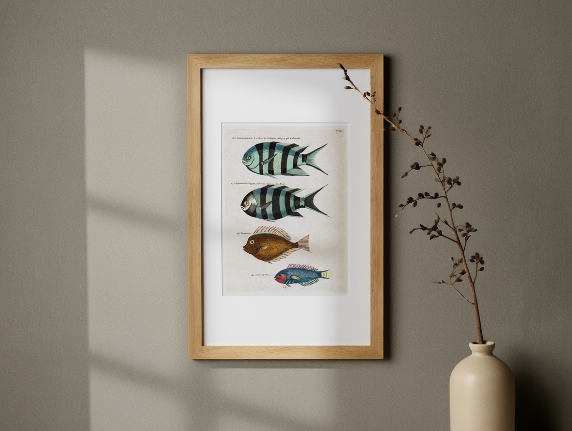 Louis Renard - Poissons Plate 33 Poster