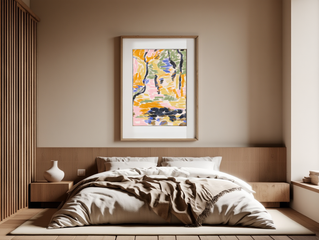 Henri Matisse - Le Jardin de l'Artiste à Avignon | Modern Art Print