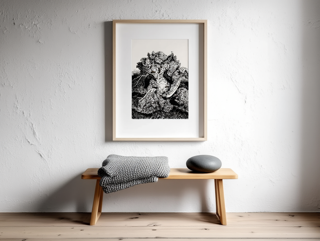 Julie de Graag - Three slugs On A Cabbage