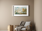 Clare Hall and King’s College Chapel by J.M.W. Turner – Landscape Art Print