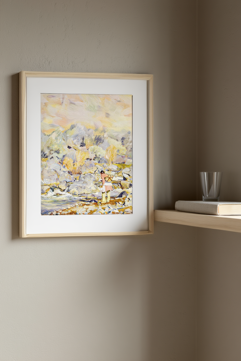 After Them – Walter Ufer Art Print | 1928 American Southwestern Poster