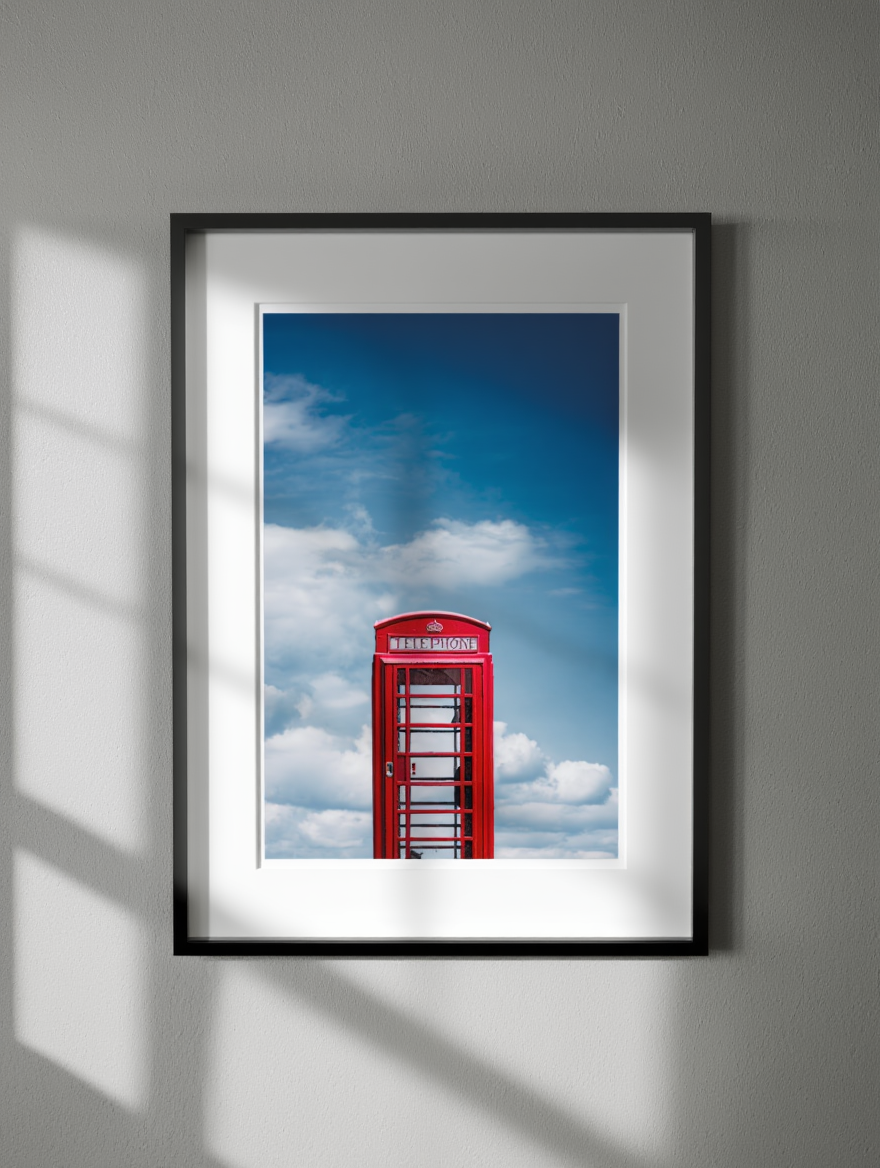 Red Telephone Poster