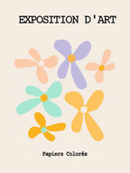 Golden Garden – Modern Botanical Print - Hakyarts