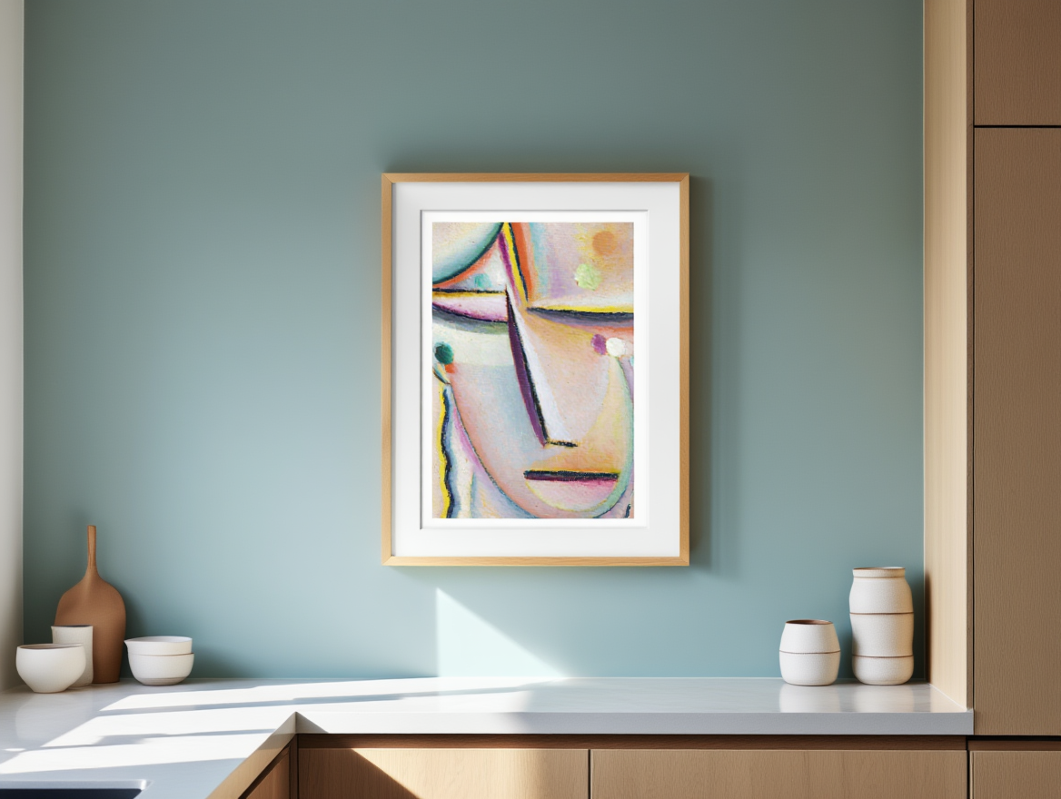 Alexej von Jawlensky - Abstract Head Mediation The Prayer