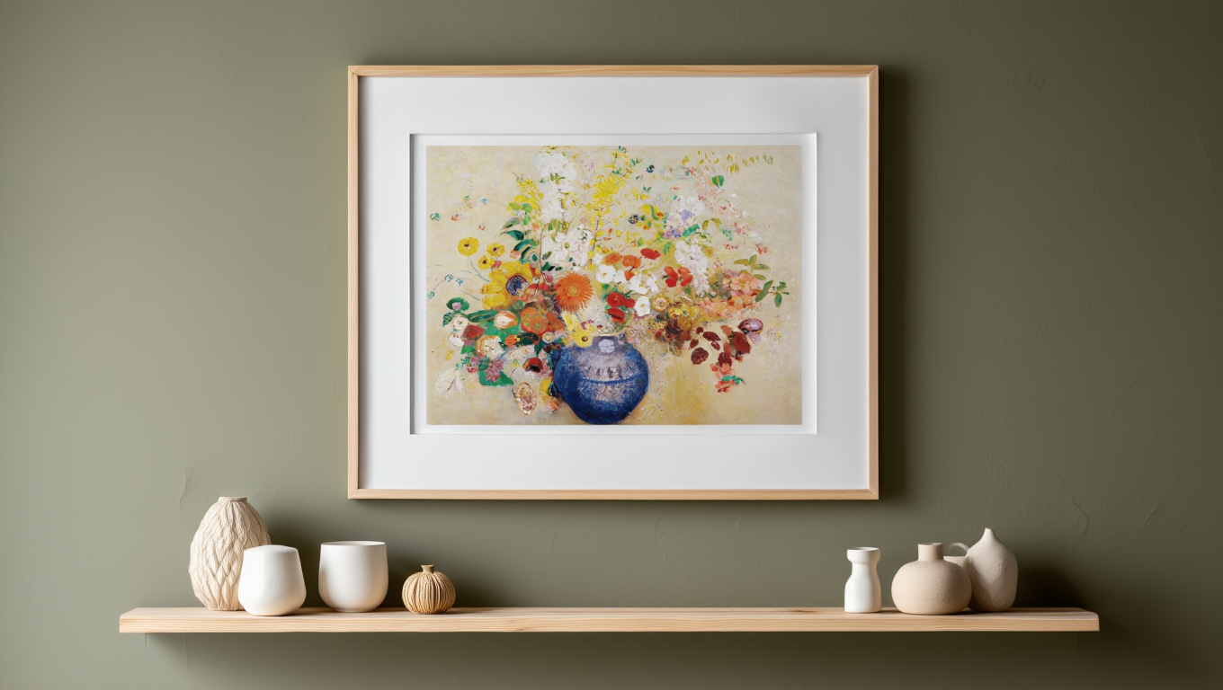 Odilon Redon - Fleurs