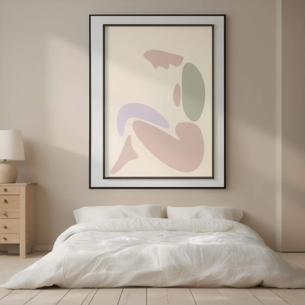 Contours of Memory – Figurative Art Print - Hakyarts