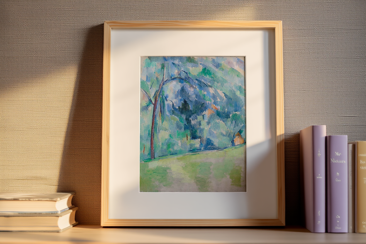 Paul Cezanne  - Le Matin en Provence Poster
