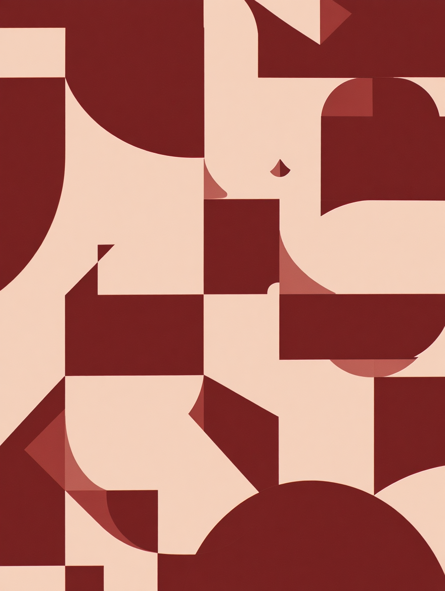 5 Flowing Geometric Abstract Prints – Organic Modern Wall Art for Living Room, Bedroom & Office Decor