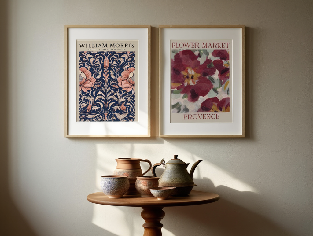 6 Mix & Match Floral Prints | Botanical Wall Art Collection