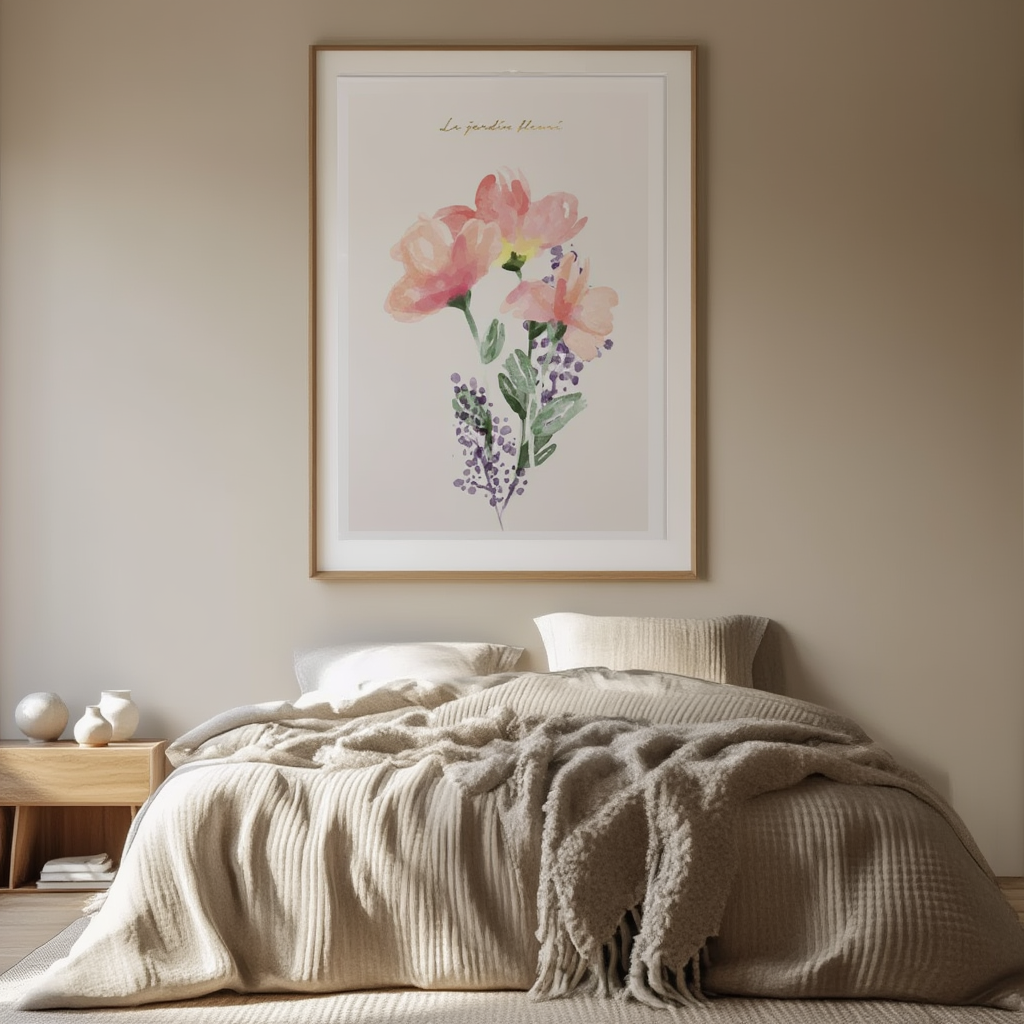 Le Jardin Fleuri Poster No. 2 – Floral Art Print