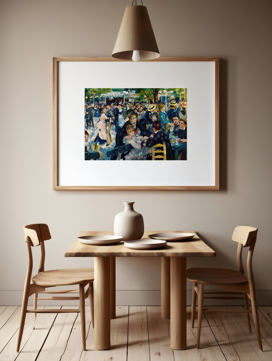 Auguste Renoir - Bal du Moulin de la Galette