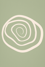 Shapes – Contemporary Green Abstract Poster