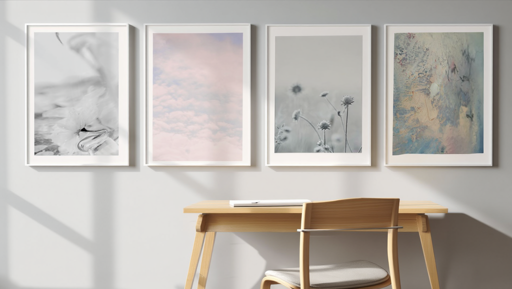 Minimalist Line Art Collection – Set of 4 Prints