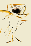 Sleeping Beauty – Dreamlike Figurative Art Print - Hakyarts