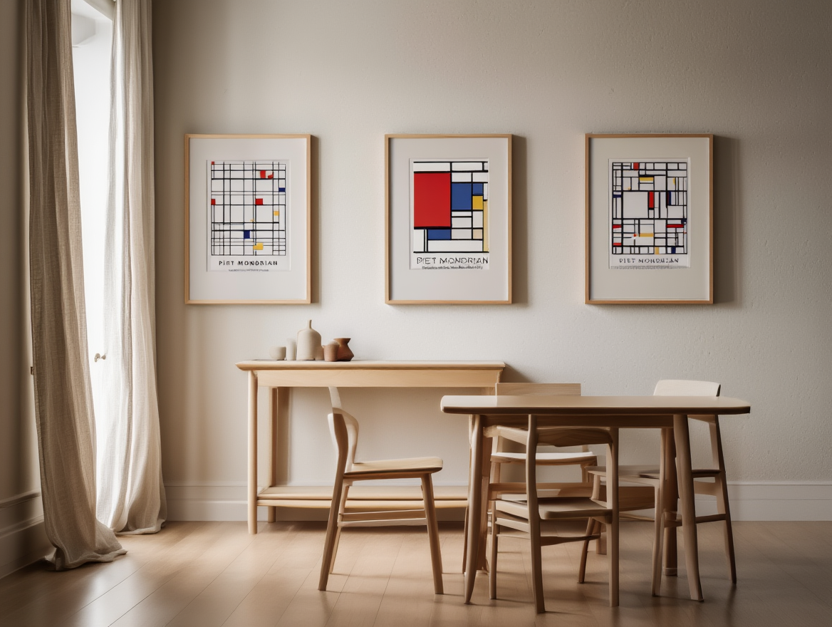 Piet Mondrian – Mix & Match 3 Prints